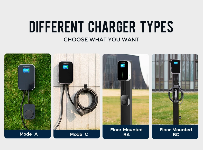 7.2kw Fast Electric Car Wallbox EV Charging Station with Type 2 Socket