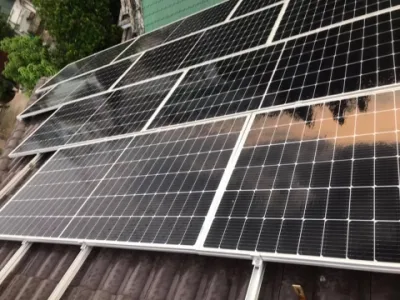 1114 Pannello solare ad alta potenza China Factory di grado A 400 W 500 W 600 W 144 Zellen Perc Modulo energetico fotovoltaico
